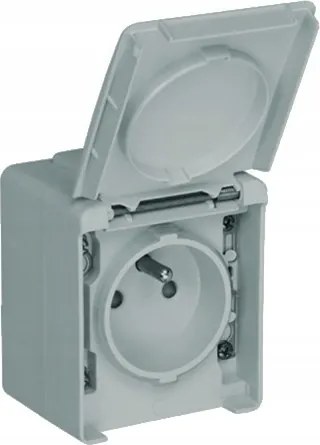 Efapel WATERPROOF48 Aljzat IP65 Szürke 48112 Kcz