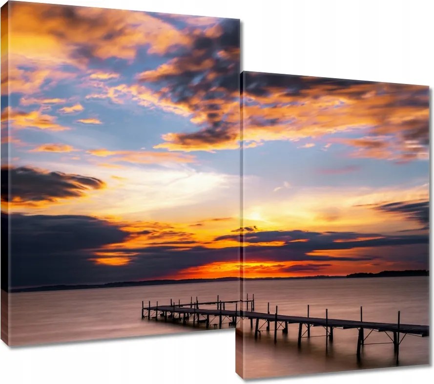 Kép 80x70 Nyugati tó mólója