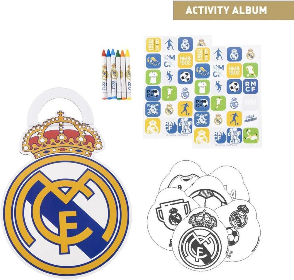Real Madrod Crown színező, activity szett