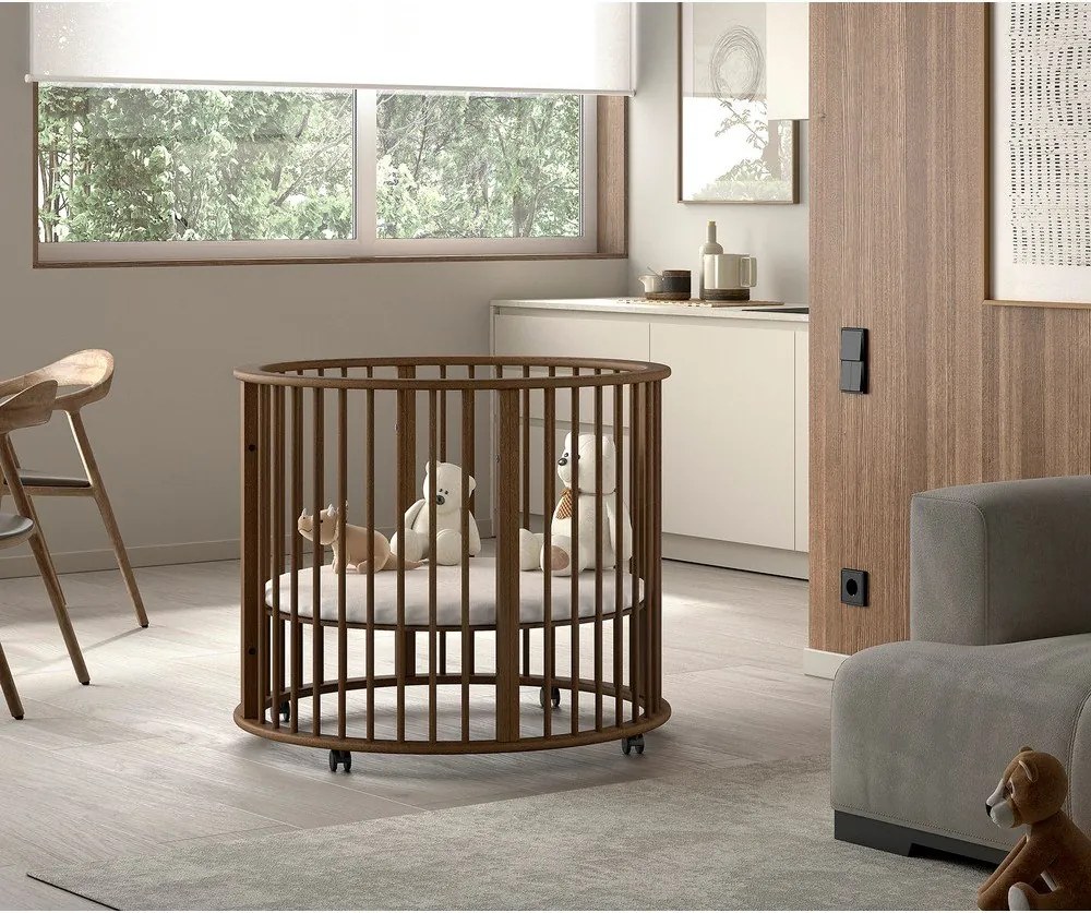 Barna bükkfa járóka 90x90 cm Dino – Vipack