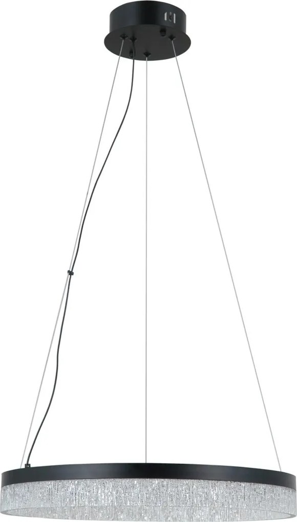 Italux glamour modern függeszték pantal matt fekete itxpnd-34533-m-bk