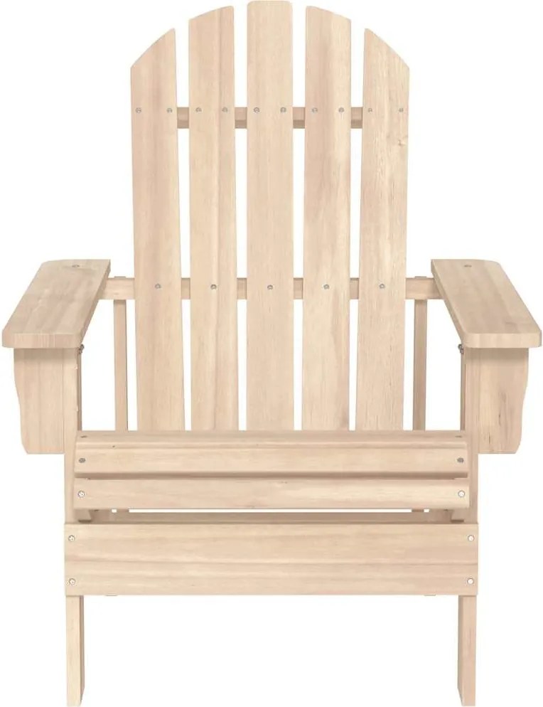 Tömör fenyőfa kerti Adirondack szék