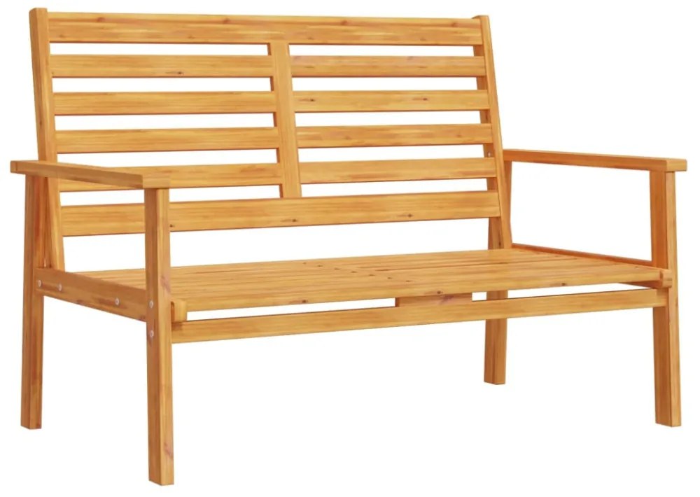 tömör akácfa kerti kanapé 120 cm
