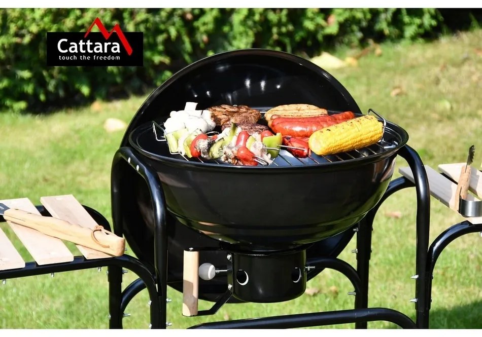Cattara Messina faszenes grill, 93 x 102 x 47 cm