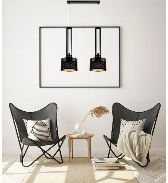 Csillár zsinóron ELIS 2xE27/60W/230V