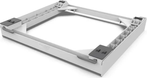 Meliconi 656146 -Rezgéscsillapító alátét mosógéphez kihúzható kerekekkel 61 cm fehér