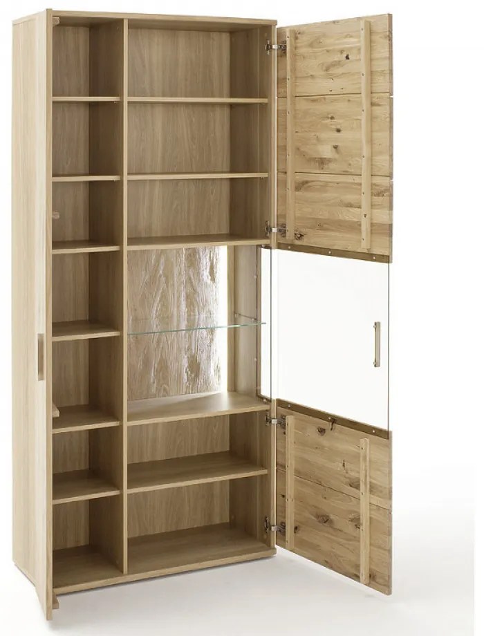 SANTORI T12 Széles Üveges tároló 2 ajtós 90cm