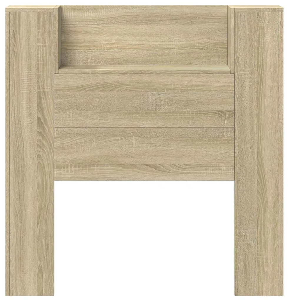 Fejtámla polcokkal Sonoma tölgy 100 x 16,5 x 103,5 cm Faanyag