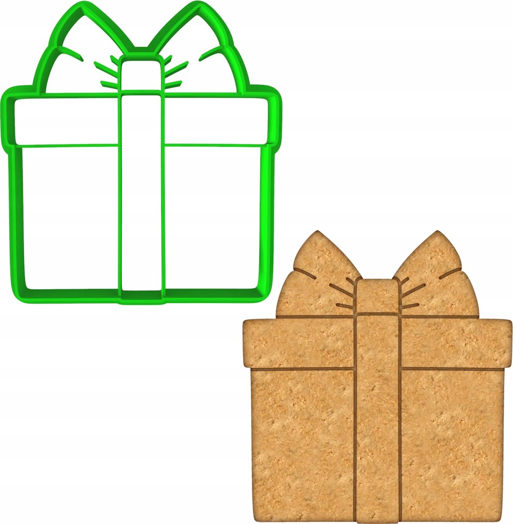 Mézeskalács lyukasztó Karácsonyi Ajándék