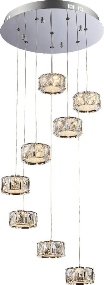 Prezent KNOX 62415 Függőlámpa 8x5W/LED 2898lm IP20