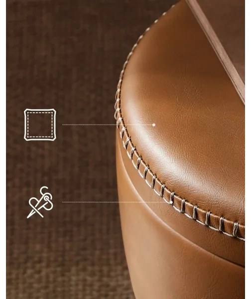 CORE bőr ülőke konyakszínű