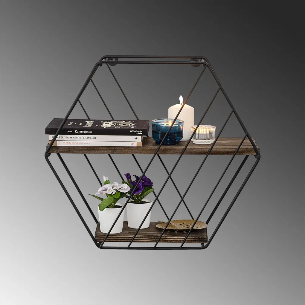 Liliales fali polc, 44 cm