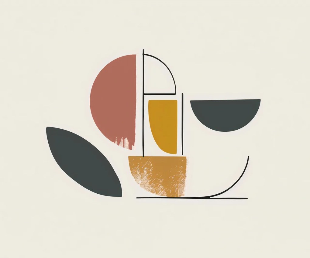 Poszter 60x50cm Gömb Színek