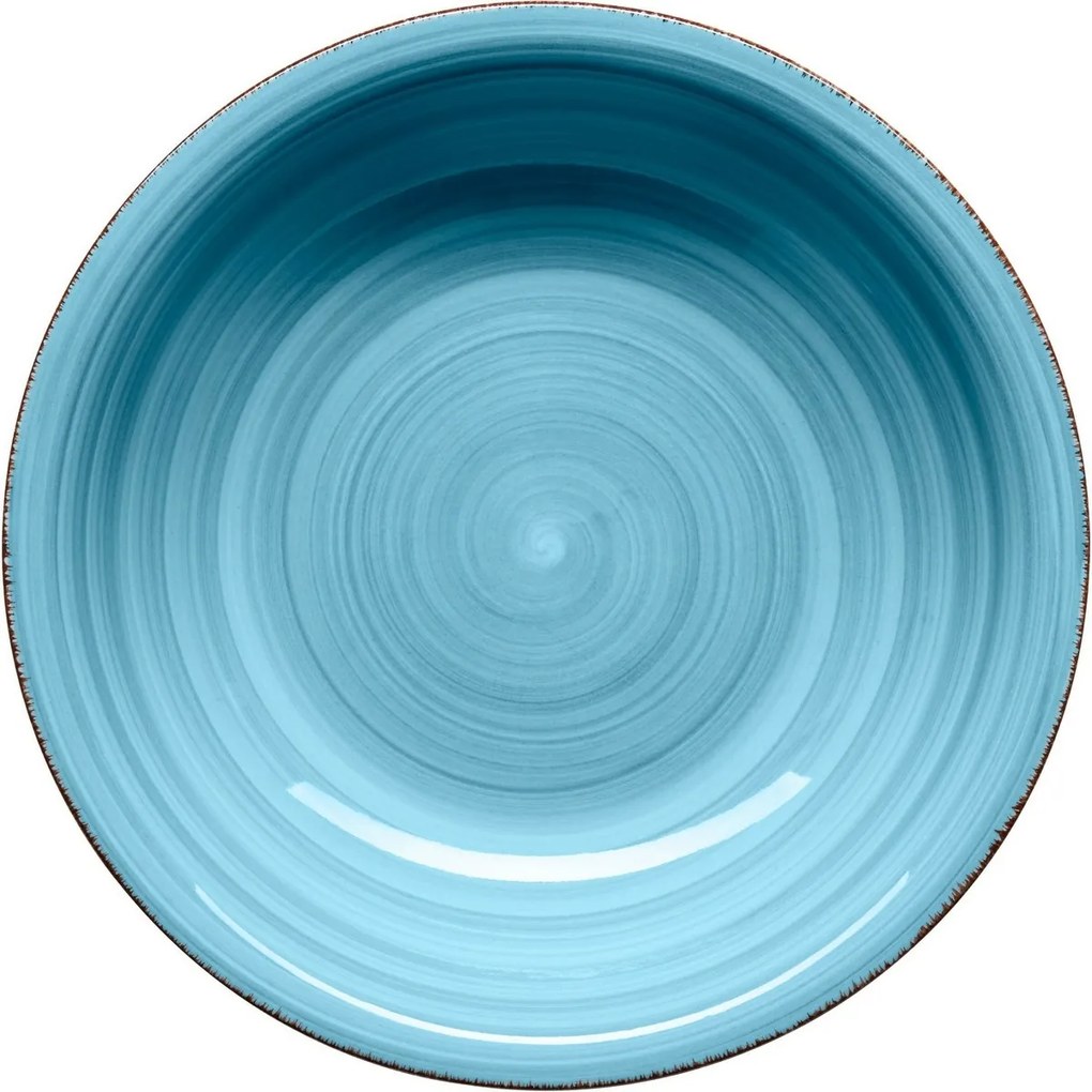 Mäser Bel Tempo kerámia mélytányér 21,5 cm, kék