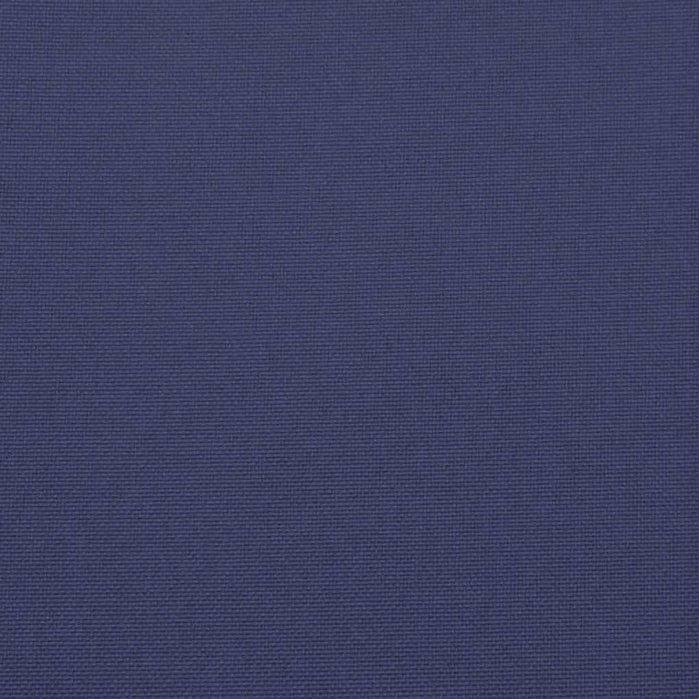 tengerészkék oxford szövet kerti padpárna 150x50x4 cm