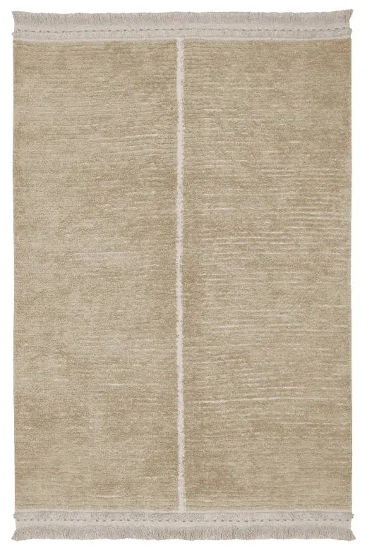 Bézs pamut szőnyeg 140x200 cm Duetto Sage – Lorena Canals