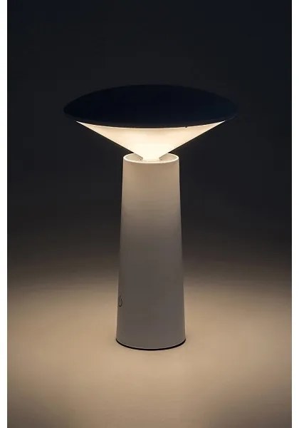 Rabalux 77146 -LED Dimmelhető újratölthető érintőképernyős asztali lámpa POLPERRO LED/3W/3,7V 1200mAh fehér