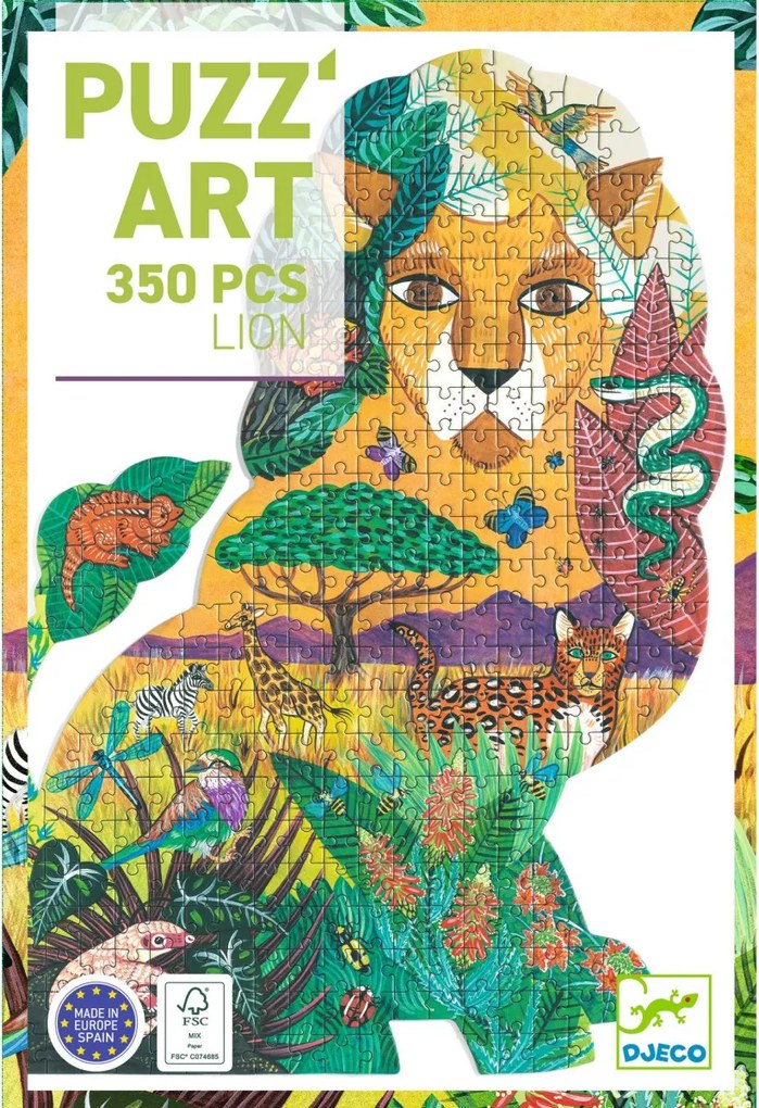 Művész puzzle - Oroszlán, 350 db-os - Lion