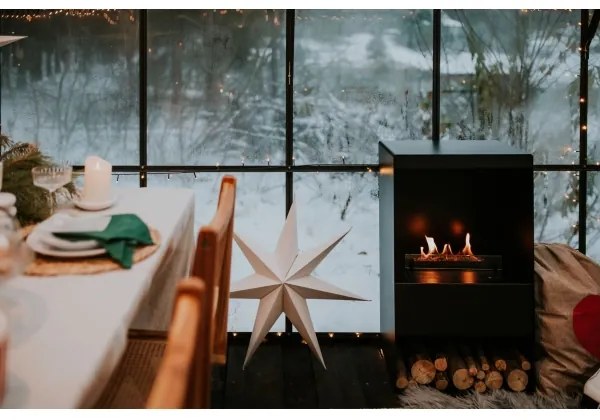 Planika Senso Stove BEV - BIO kandalló távirányítással 83,5x48 cm 2,5kW