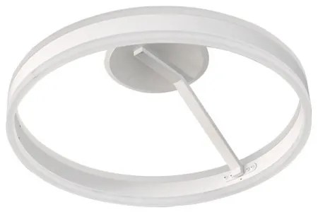 LED Dimmelhető felületre szerelhető csillár LED/86W/230V 3000-6500K fehér + távirányítás