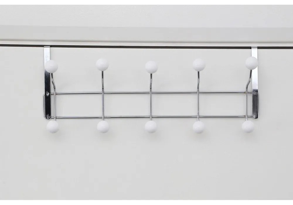 Ezüstszínű fém ajtófogas 40,5 cm Jaxen – Premier Housewares