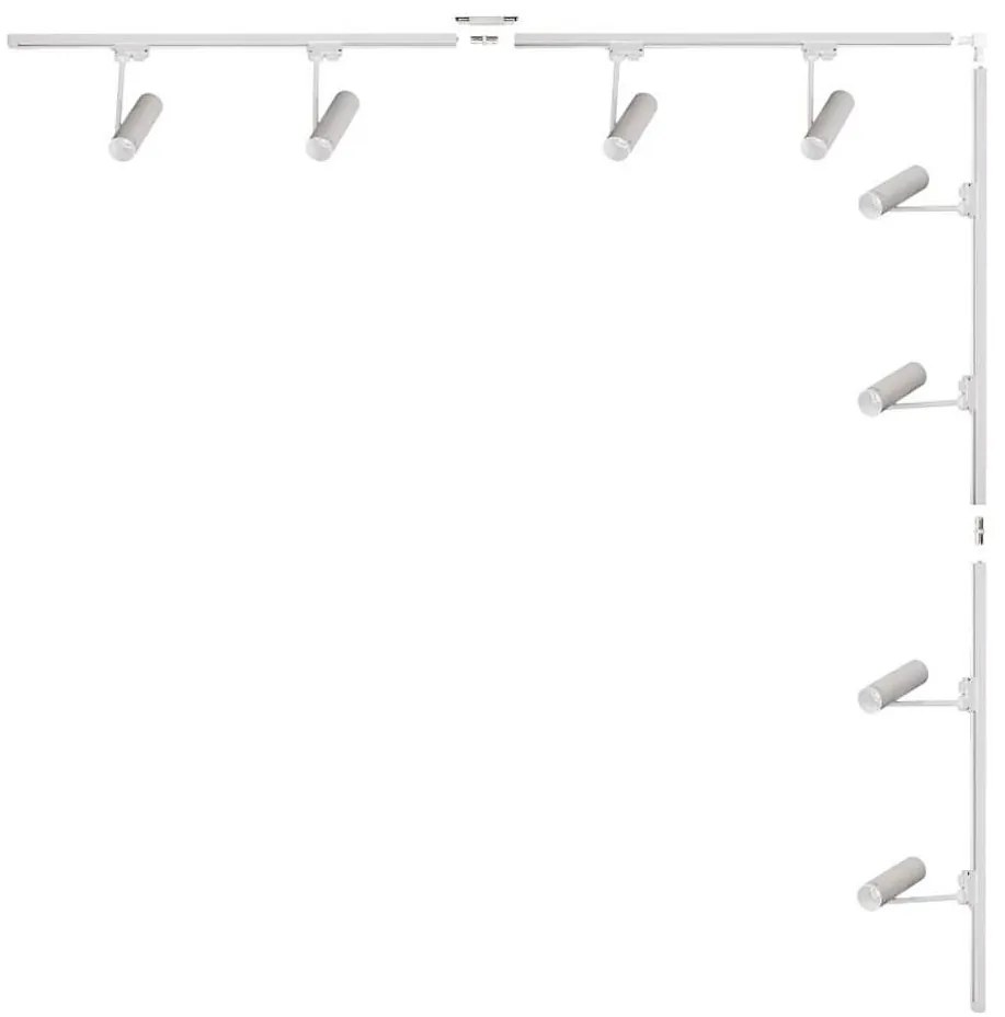 Zuma Line 3587 - LISA sínrendszerbe szerelhető spotlámpa 8xGU10/35W/230V, fehér