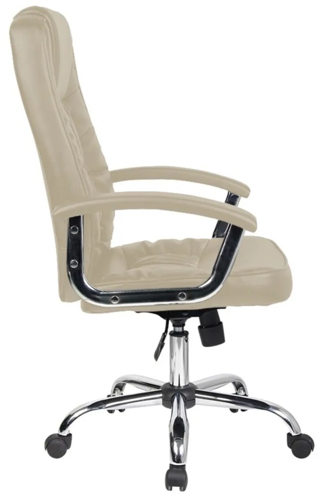 Ergonomikus irodai szék, Bedora Abraj, ekológikus bőr, bézs