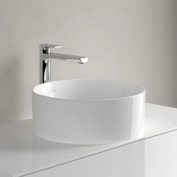 Villeroy & Boch 4A1840R1 - Ráülő mosdó COLLARO, átmérő 40 cm, kerámia/fehér