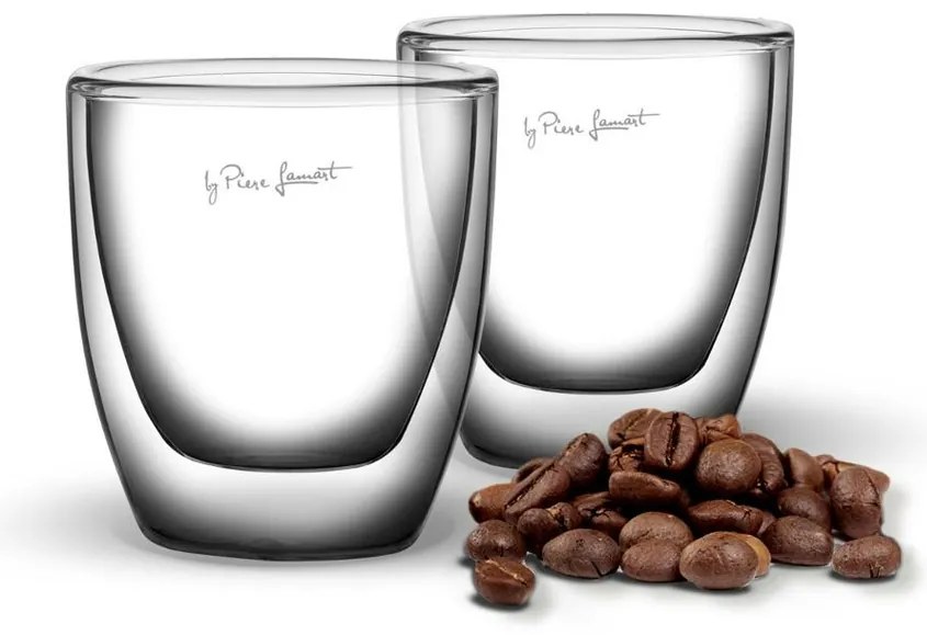 Lamart LT9009 Espresso Vaso pohárkészlet, 80 ml, 2db