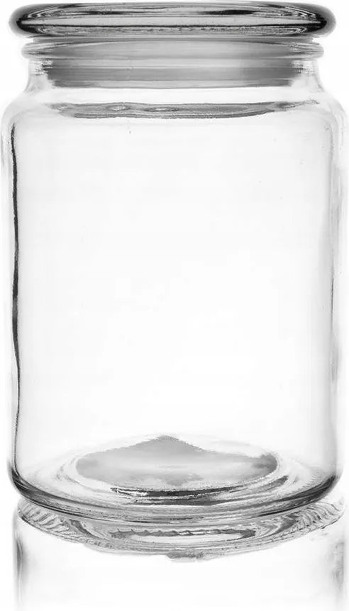 Üveg Ételtároló Doboz Édesség Fűszerek Tészta 750 ML