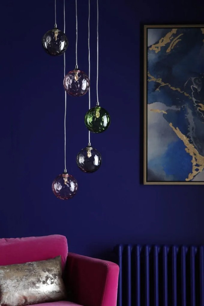Dar Lighting modern függeszték federico csiszolt króm darfed0550-mix