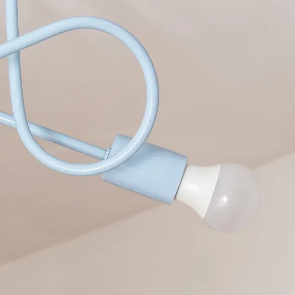 OXFORD felületre szerelt csillár 2xE27/15W/230V kék