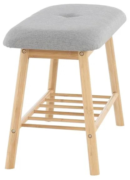 LAVIDA Typ 1 bambusz pad szürke