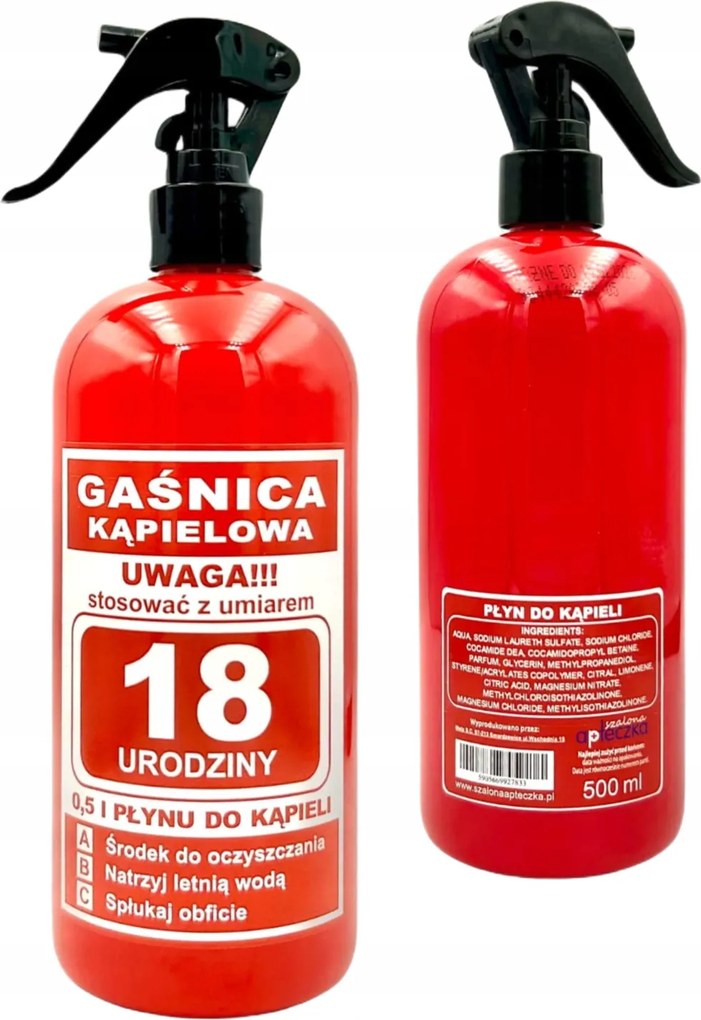 Ajándék 18. Születésnapra Barátnak Tűzoltó Folyékony Szappan