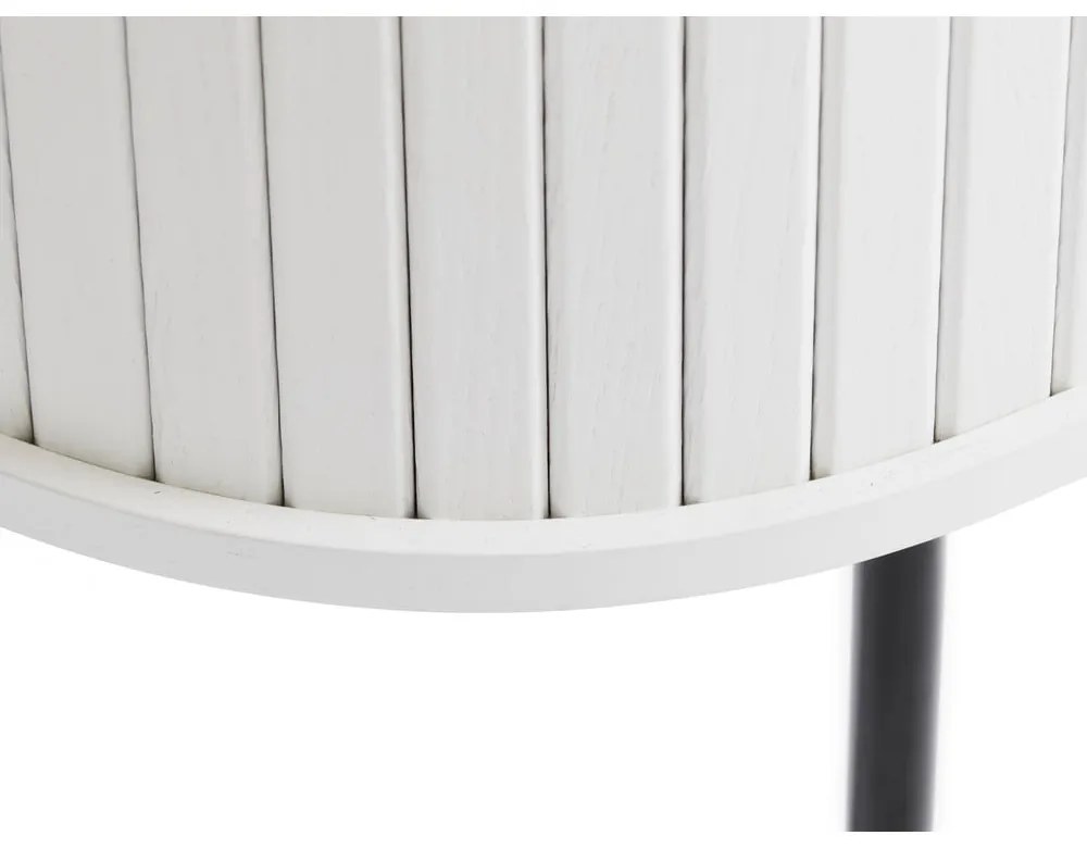 Fehér TV-állvány 180x56x45 cm Nola – Unique Furniture