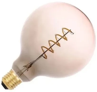 LED Izzó FILAMENT SPIRAL G125 E27/4W/230V 2000K szürke/rózsaszín