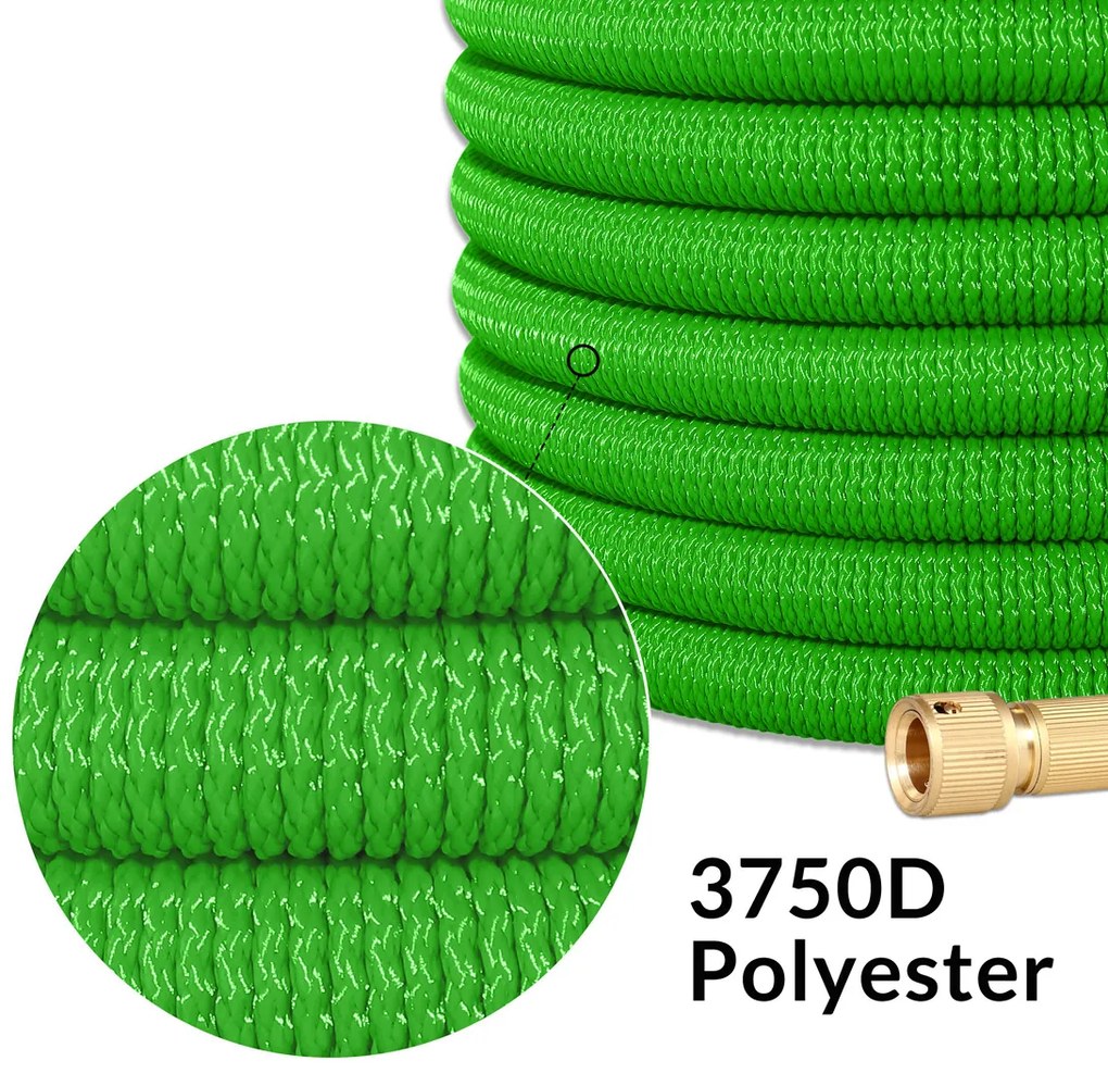Gardebruk® Kerti locsolótömlő 15 m - zöld