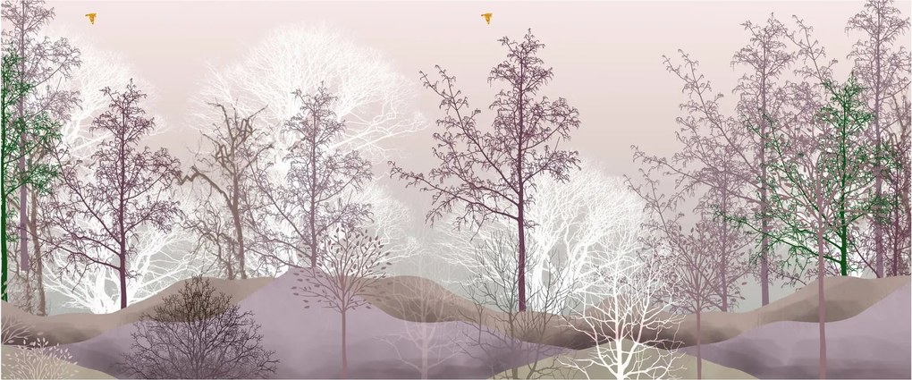Az erdő képe (120x50 cm)