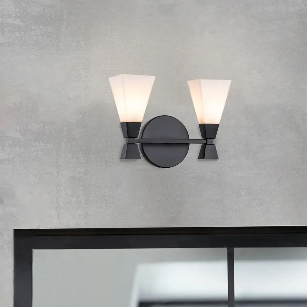 Elstead Lighting Bowtie BOWTIE-2-MB Fali lámpa 2x3 W/G9 3000 K 600 lm ip44