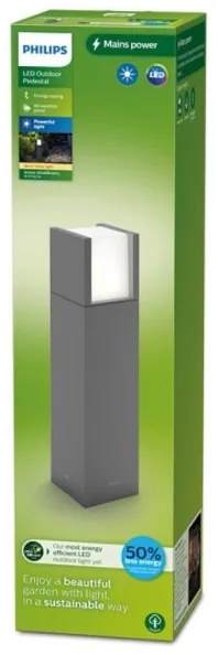 Philips - LED Kültéri lámpa ARBOUR LED/3,8W/230V 40 cm IP44