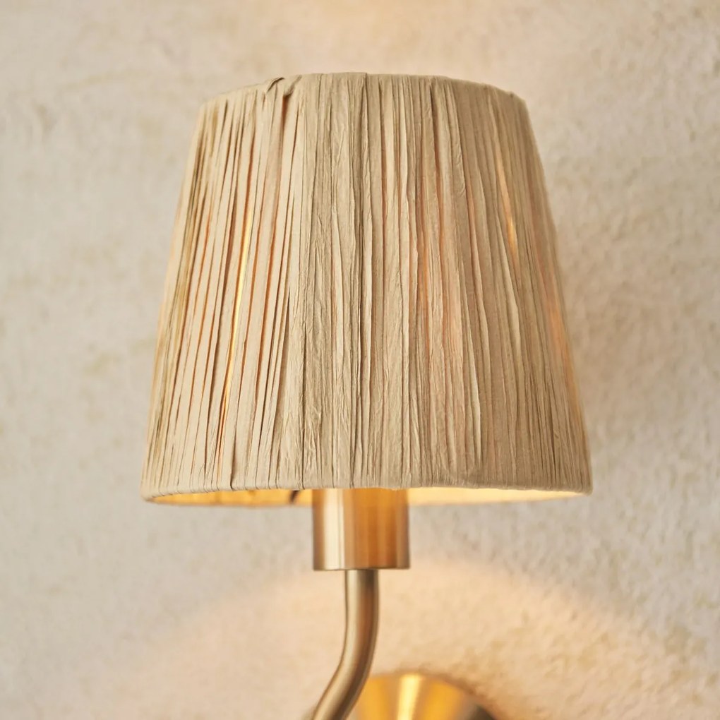 Endon glamour modern fali lámpa wriggle antik sárgaréz end114227