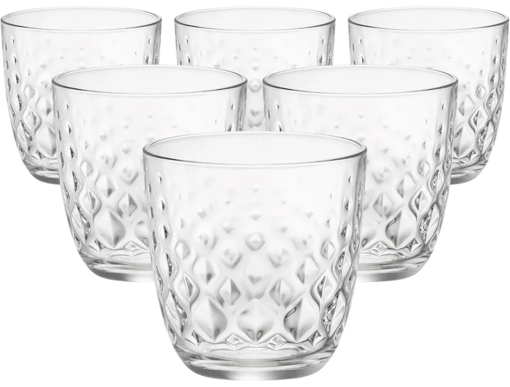 Bormioli Rocco Glit 6 db-os pohárkészlet , 300 ml, 300 ml
