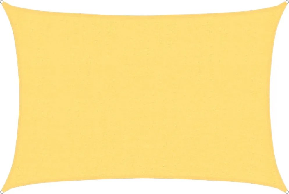 vidaXL bézs HDPE napvitorla 160 g/m² 2,5 x 3,5 m