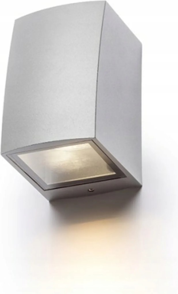 Kültéri fali lámpa Rendl Selma GU10 IP54 ezüstszürke