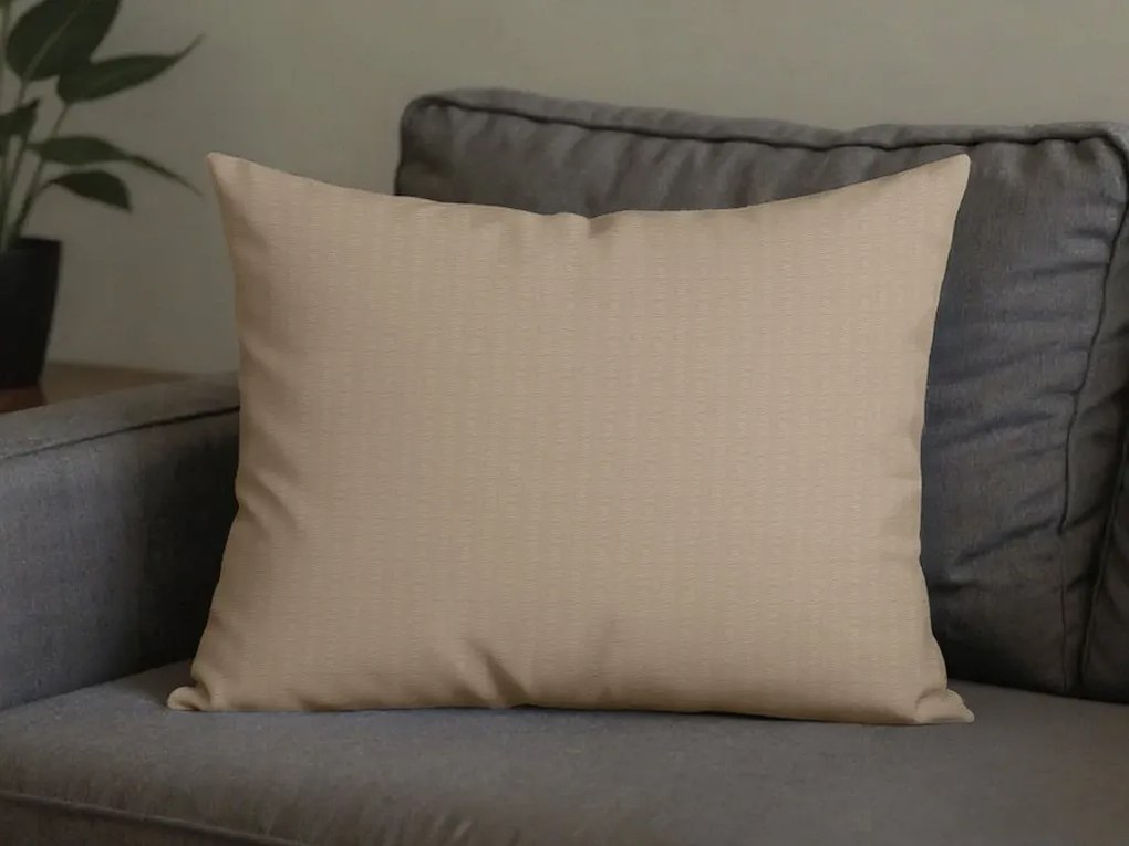 Krepp párnahuzat DENYX BLEND 70x90 cm világosbarna