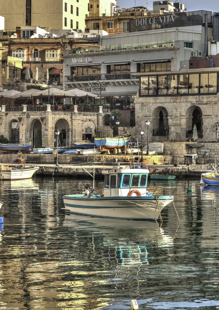 Poszter 21x29,7cm St Julians Bay, Assaf Frank