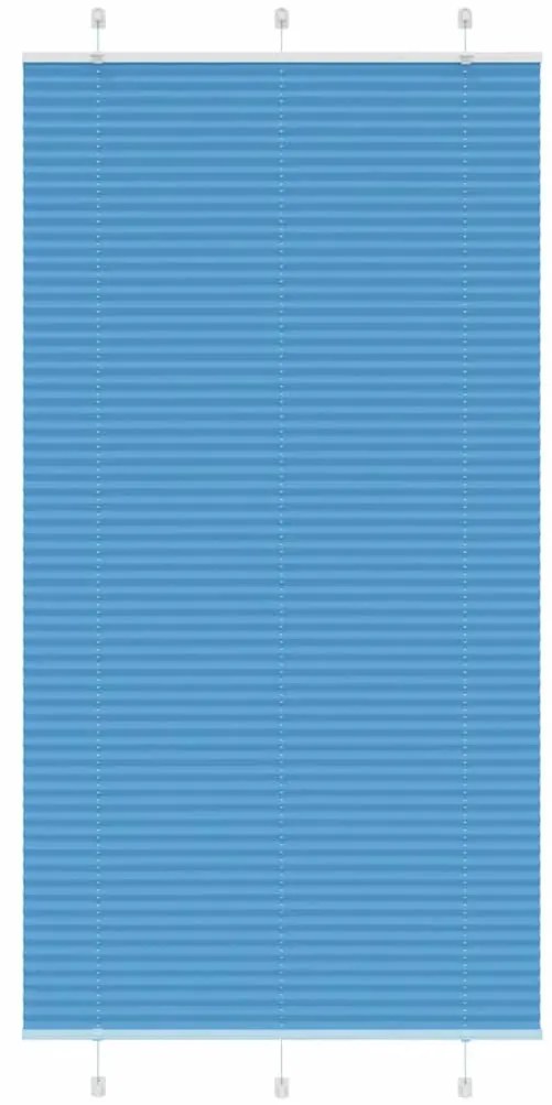 pliszírozott redőny kék 105x200 cm Szövetszélesség 104,4 cm