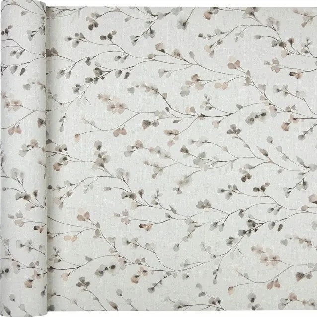 Dekoratív tapéta Növényi minta Apró levelek gallyak vászon