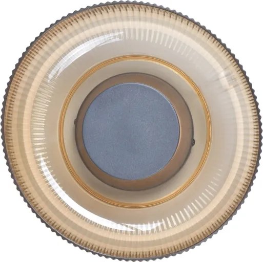 ITALUX WL-36482-YLL-LED Mennyezeti lámpa PASSO LED/8W/230V 3000K Ø 25 cm füstös bézs