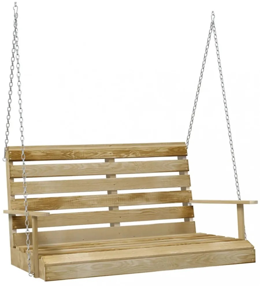 impregnált fenyőfa hintapad 110 cm